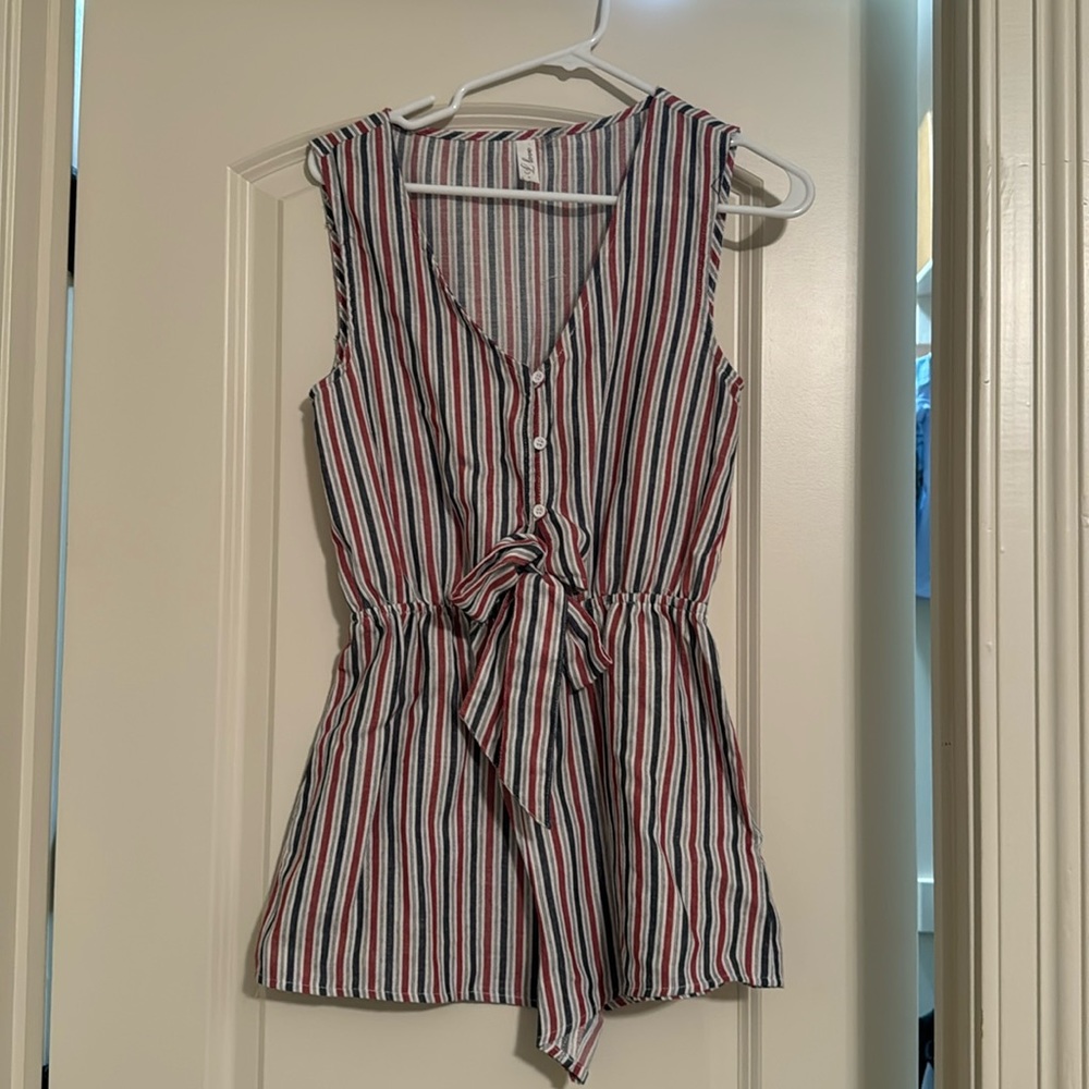 Sleeveless Romper- Size S